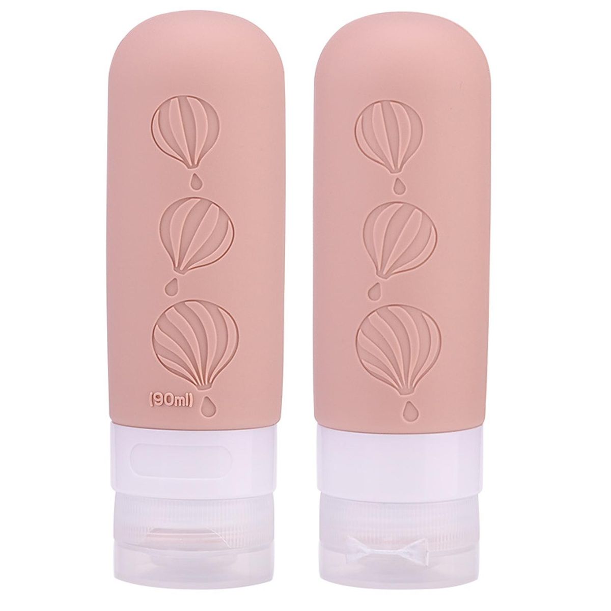 Leak-proof Travel Bottles Leak-proof 90ml Silicone Squeeze for Travel Light Khaki