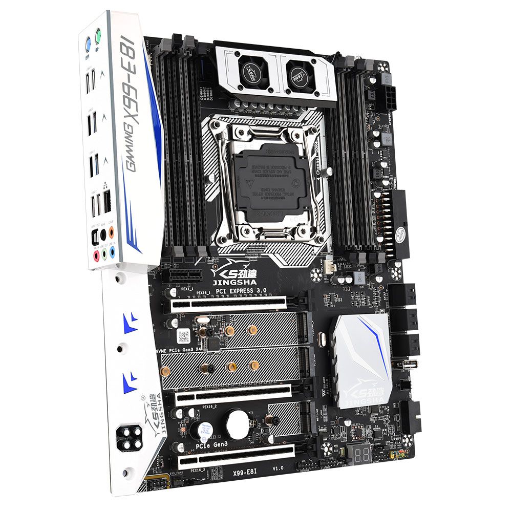 Jingsha X99-E8I Gaming Motherboard With 8 DDR4 Memory Slots