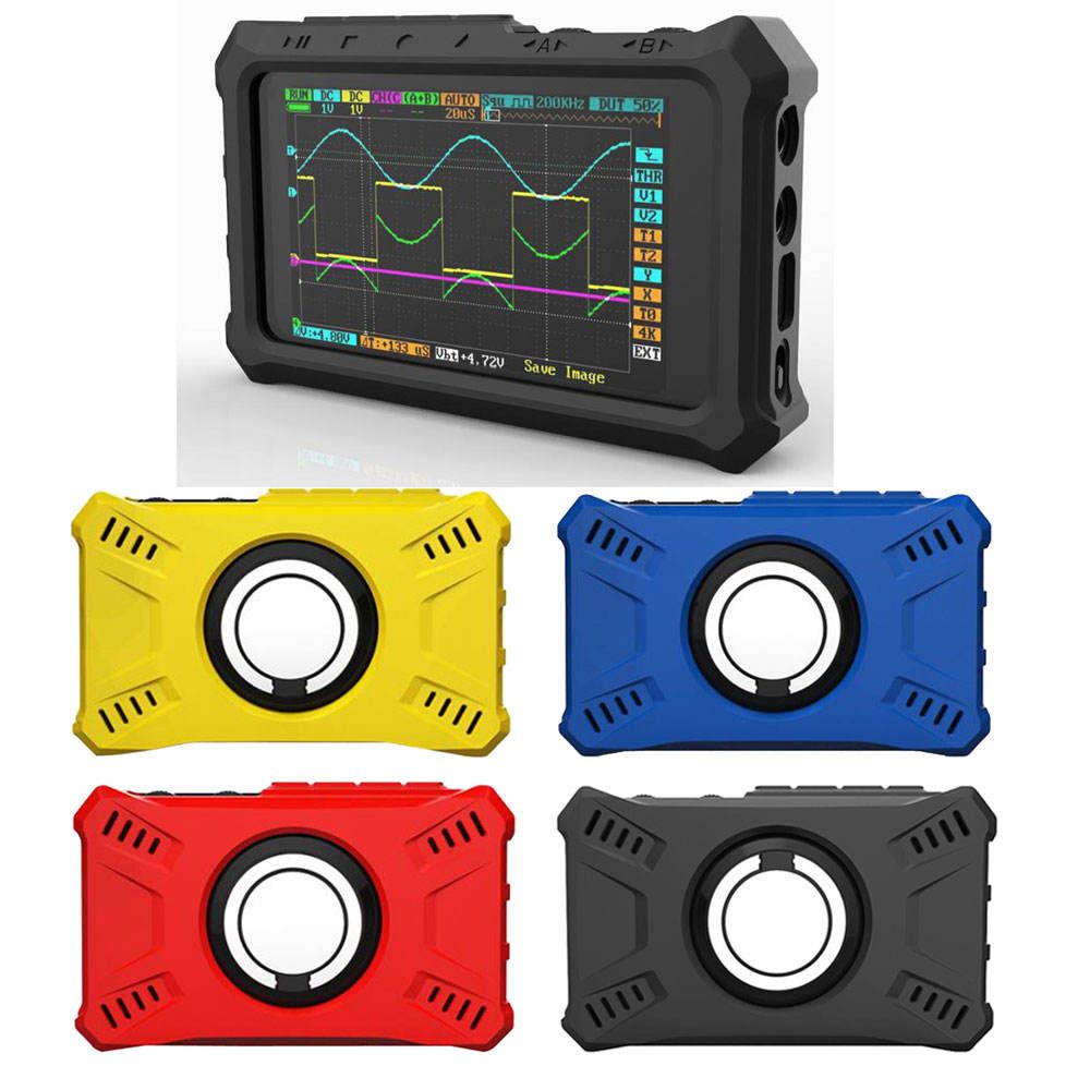 Mini Oscilloscope Custom Silicone Case Compatible With DS213 Black