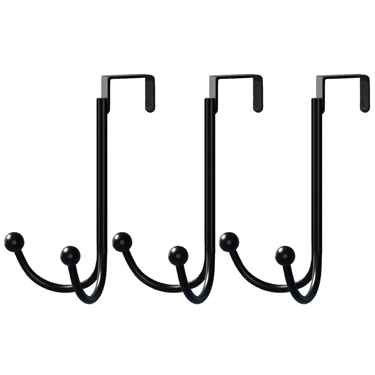 Metal Double Hook Wreath Hanger 3-in-1 Metal for Christmas for Tall