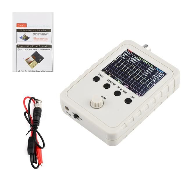 DSO FNIRSI-1 Oscilloscope 2.24” TFT Display Digital Multimeter With BNC Probe Data Oscilloscope Meter Output Analog Bandwidth