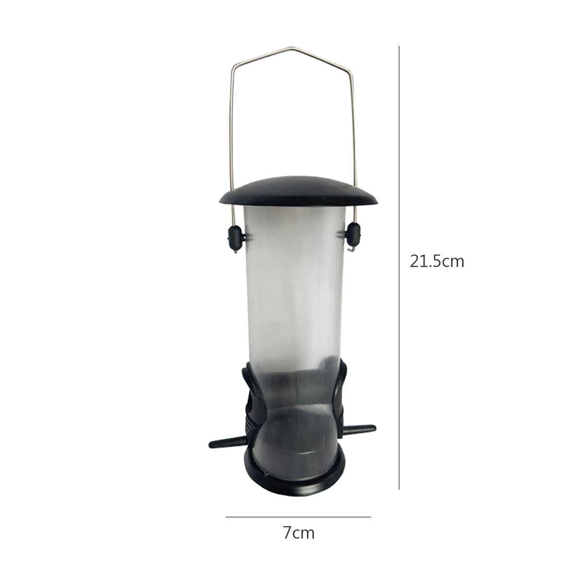 Bird Feeder Hanging Bird Feeder Tube Hanging Feeder 420ml