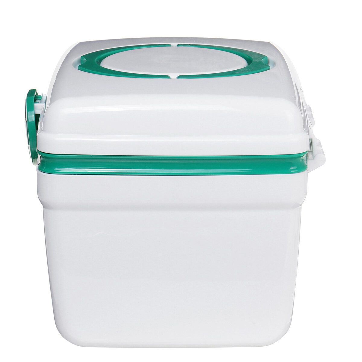 Medicine Box Family Cases Plastic L Storage Box Small Green