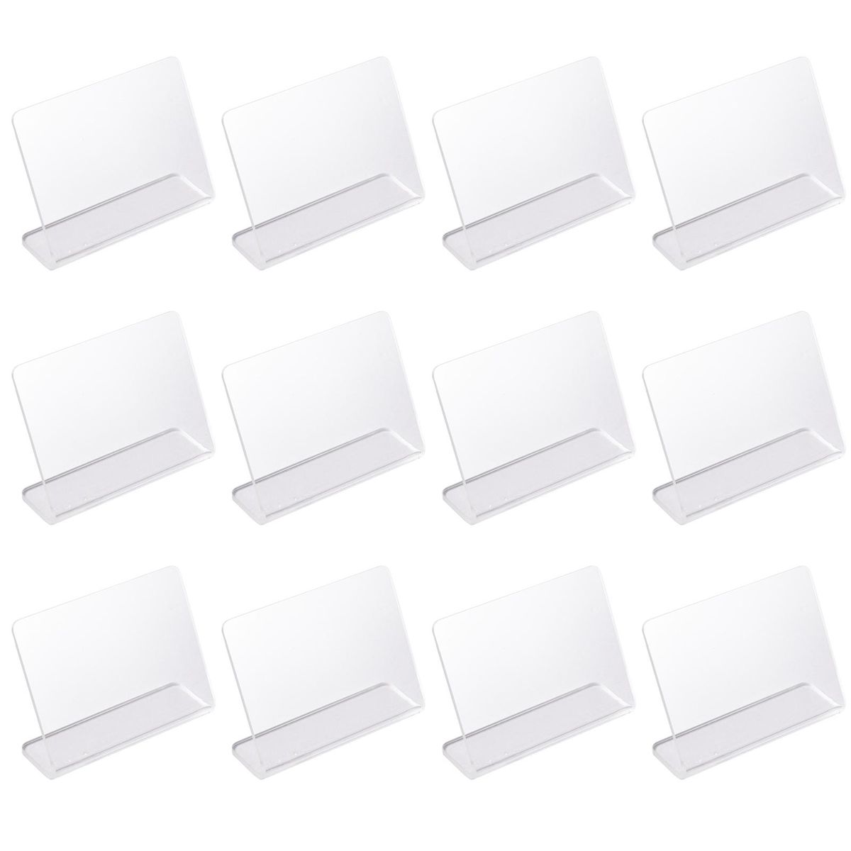 Clear Acrylic Dry Erase Board Letter Message Board 3.5''x2.7'' Transparent Plate for Note Memo Frameless Writing Board Desktop Decor Home Office School Clothes Shop Jewelry Store