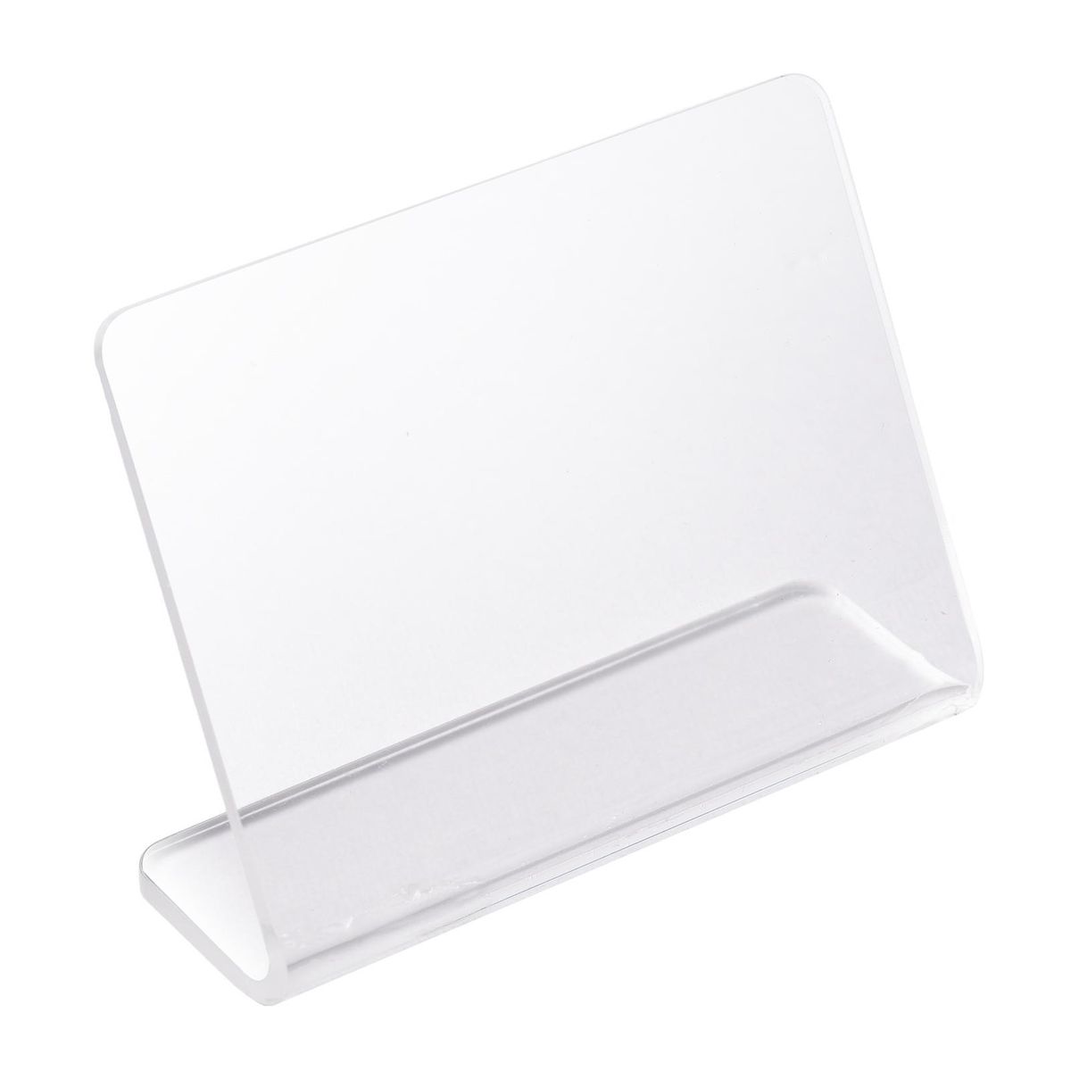 Clear Acrylic Dry Erase Board Letter Message Board 3.5''x2.7'' Transparent Plate for Note Memo Frameless Writing Board Desktop Decor Home Office School Clothes Shop Jewelry Store