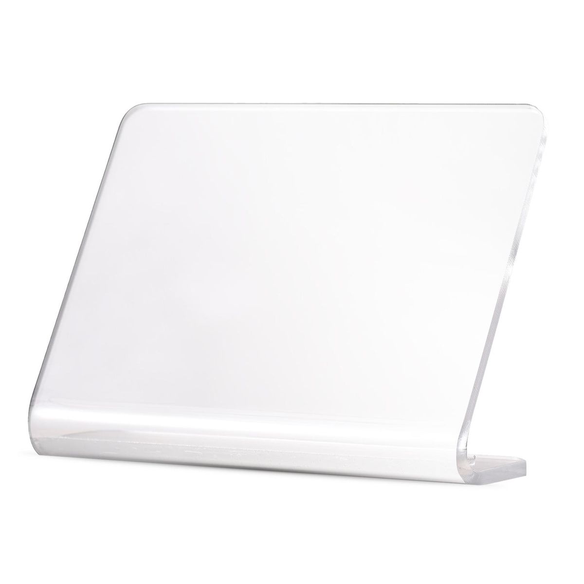 Clear Acrylic Dry Erase Board Letter Message Board 3.5''x2.7'' Transparent Plate for Note Memo Frameless Writing Board Desktop Decor Home Office School Clothes Shop Jewelry Store