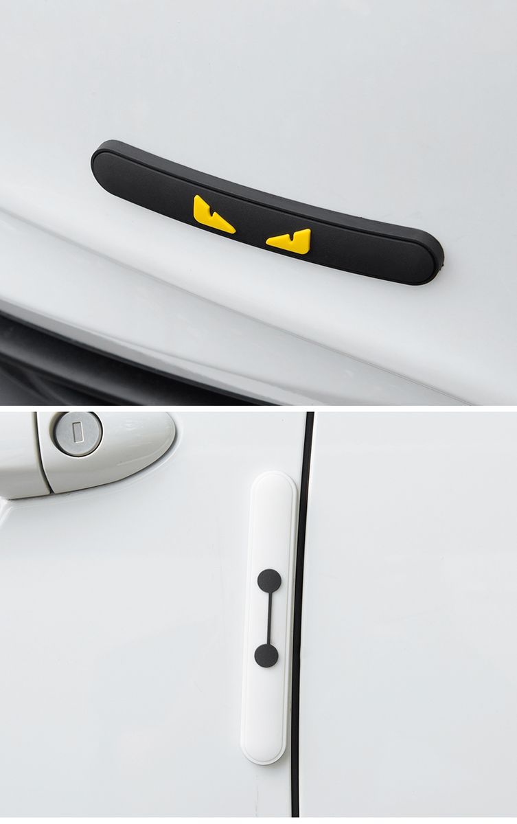 6Pcs Auto Car Door Edge Protection Strip Scratch Protector Car Door Cra