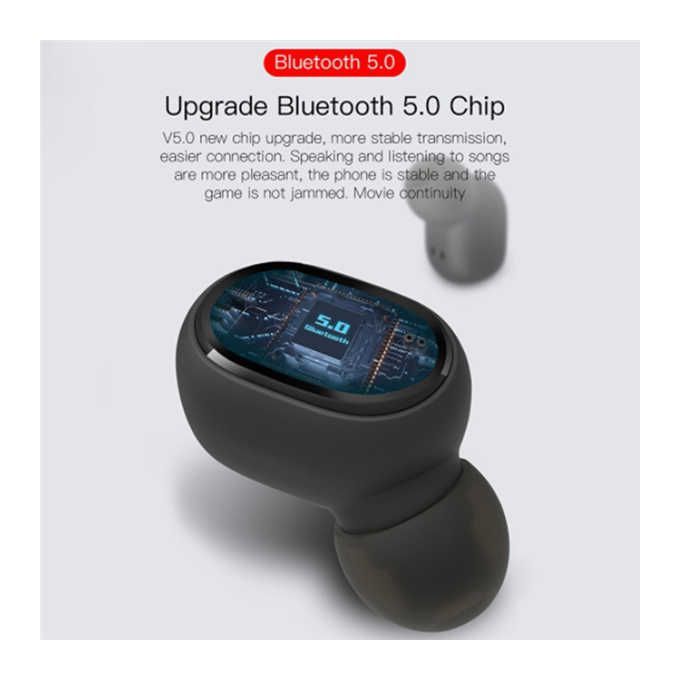 T WS Wireless Bluetooth 5.0 Earphone Sport Earbuds Headset With Mic For Xiaomi Samsung Huawei
