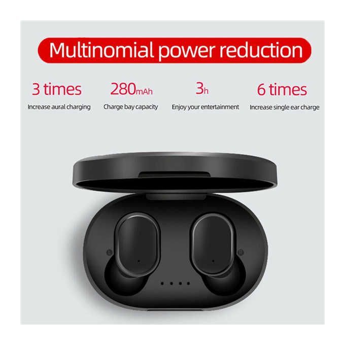 T WS Wireless Bluetooth 5.0 Earphone Sport Earbuds Headset With Mic For Xiaomi Samsung Huawei
