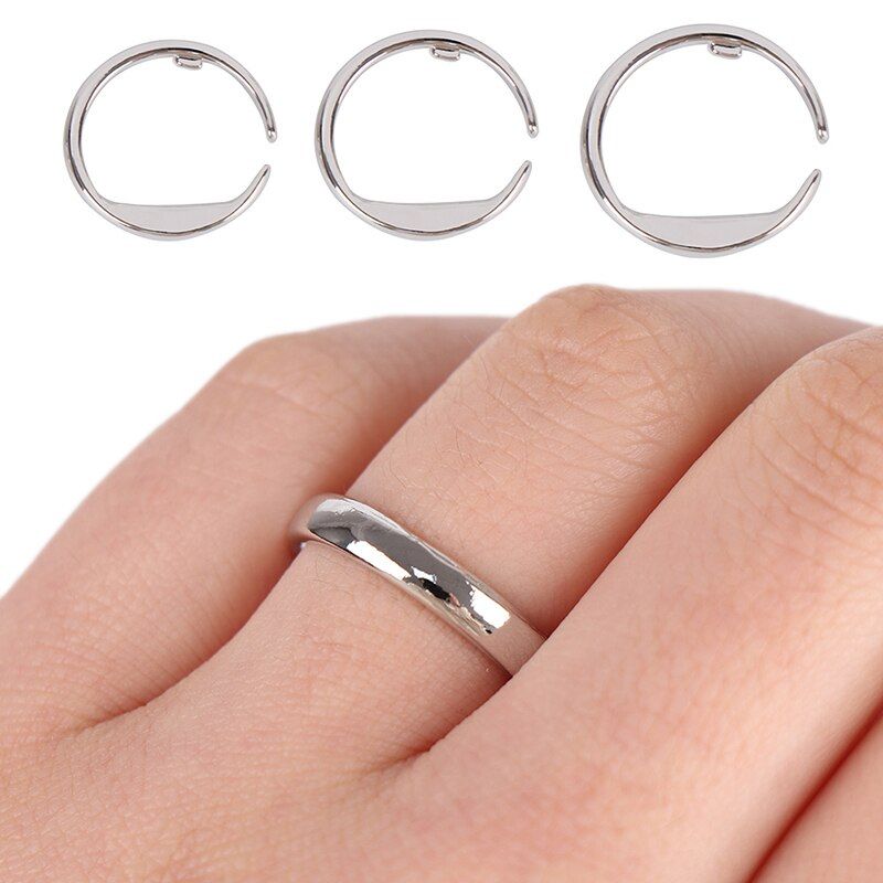 Anti Snore Ring Magnetic Therapy Acupressure Treatment Against Snoring Device Snore Stopper Finger Ring Sleeping Aid 3 Size