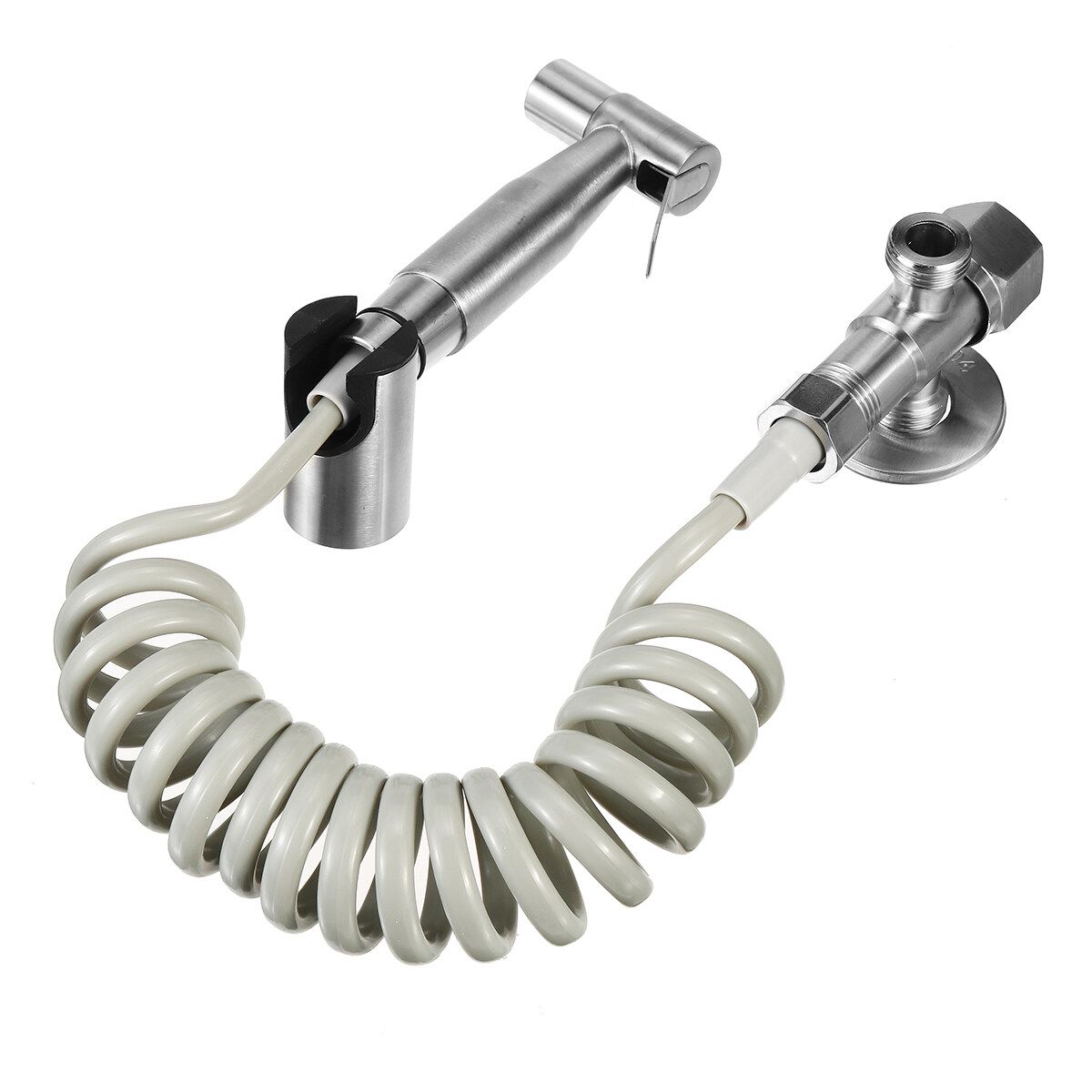 Handheld Toilet Bidet Sprayer Set Kit Stainless Steel Hand Bidet Faucet For Bathroom Hand Sprayer Shower Head Self Cleaning