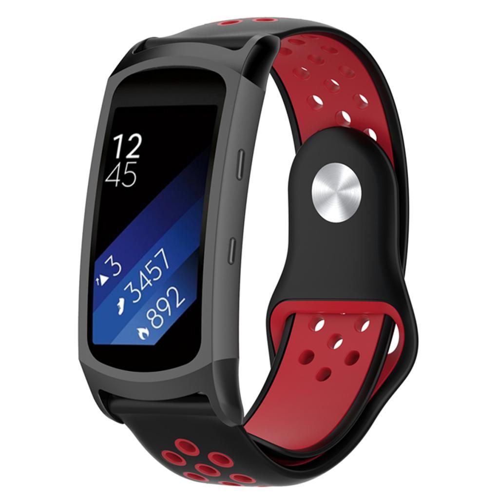 Durable For Samsung Gear Fit2Gear Fit2 ProSMR360 Watch Strap Black