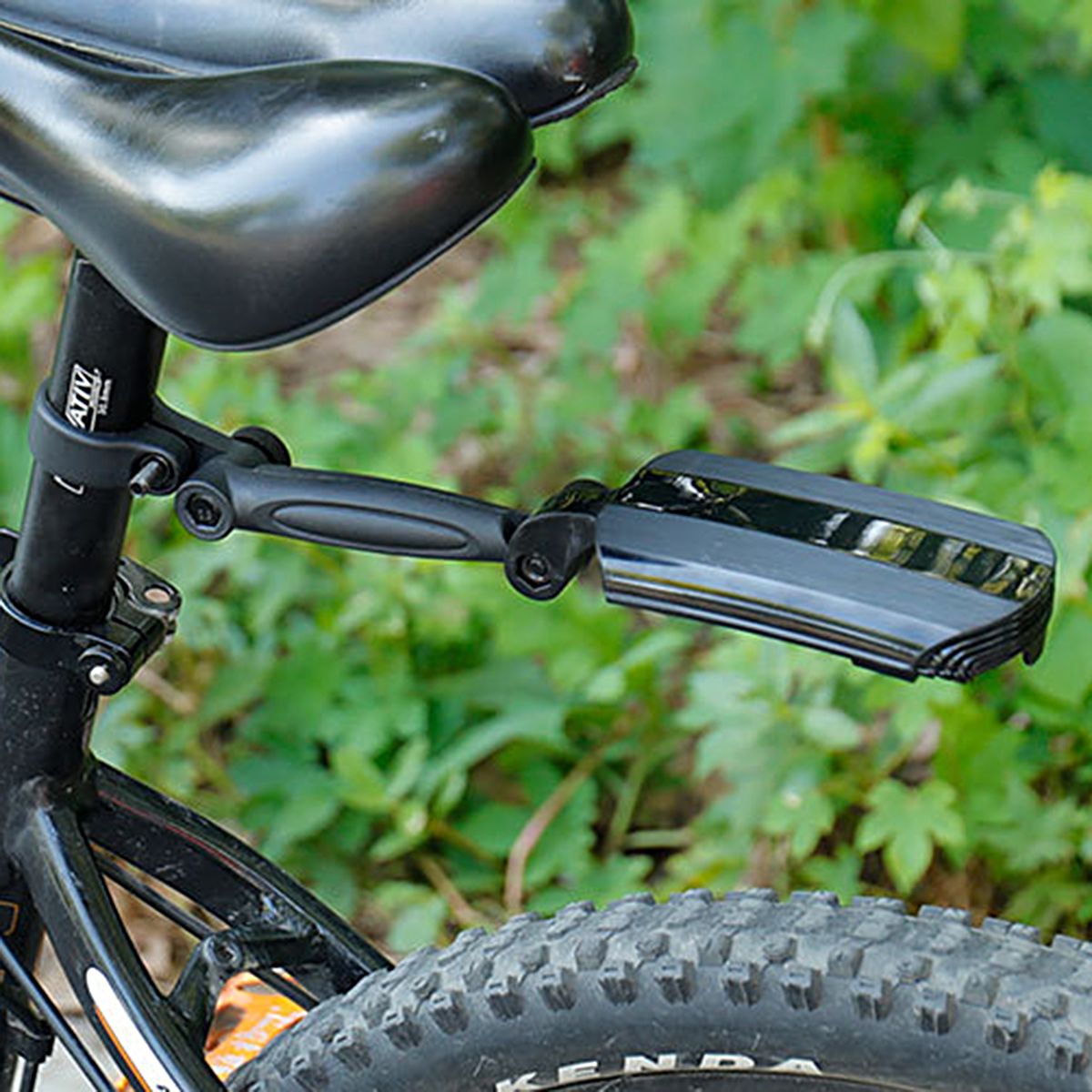 1 Set Bike Mud Guard Rust Resistant Cycling Mudguard Black
