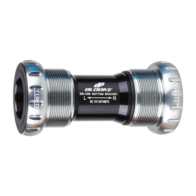 Bike Bottom Bracket Thread MTB Road Bicycle 22/24mm Screw Silver Gray