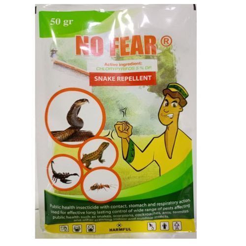 NO FEAR SNAKE REPELLENT, Scorpion Killer -50gram X 2 Sachet