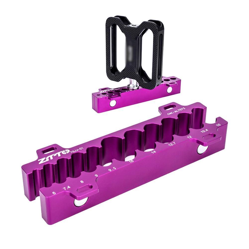 ZTTO Aluminum Alloy Bicycle Universal Bike Rear Shock Suspension Fork Repairing Tool Vise Inserts Clamp Jaw Hub MTB Pedal Multifunction Fixtures
