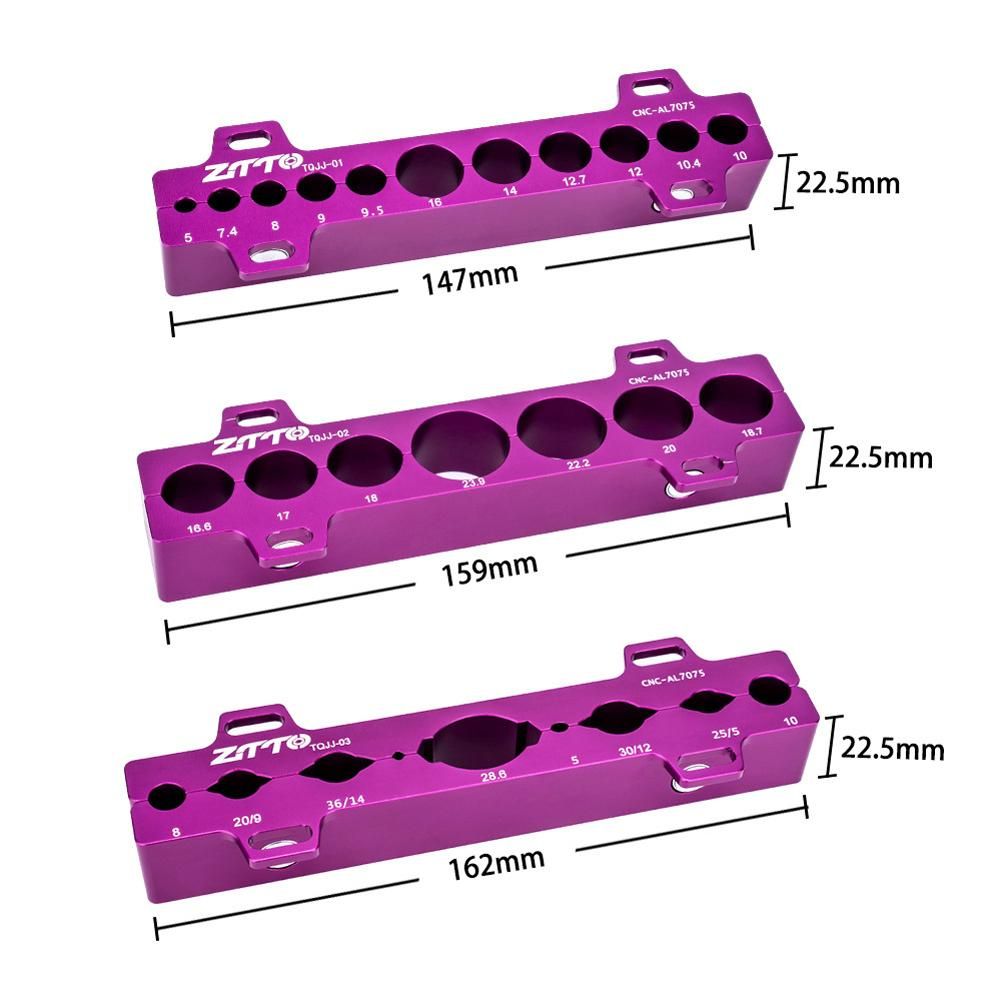 ZTTO Aluminum Alloy Bicycle Universal Bike Rear Shock Suspension Fork Repairing Tool Vise Inserts Clamp Jaw Hub MTB Pedal Multifunction Fixtures