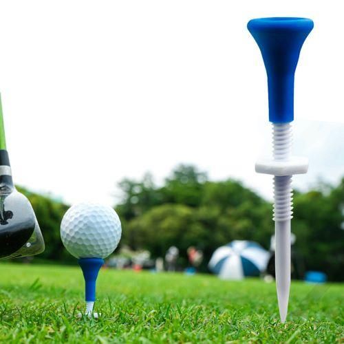 Plastic Golf Tees Golf Accessories  Adjustable Height Mini Golf Ball Holder