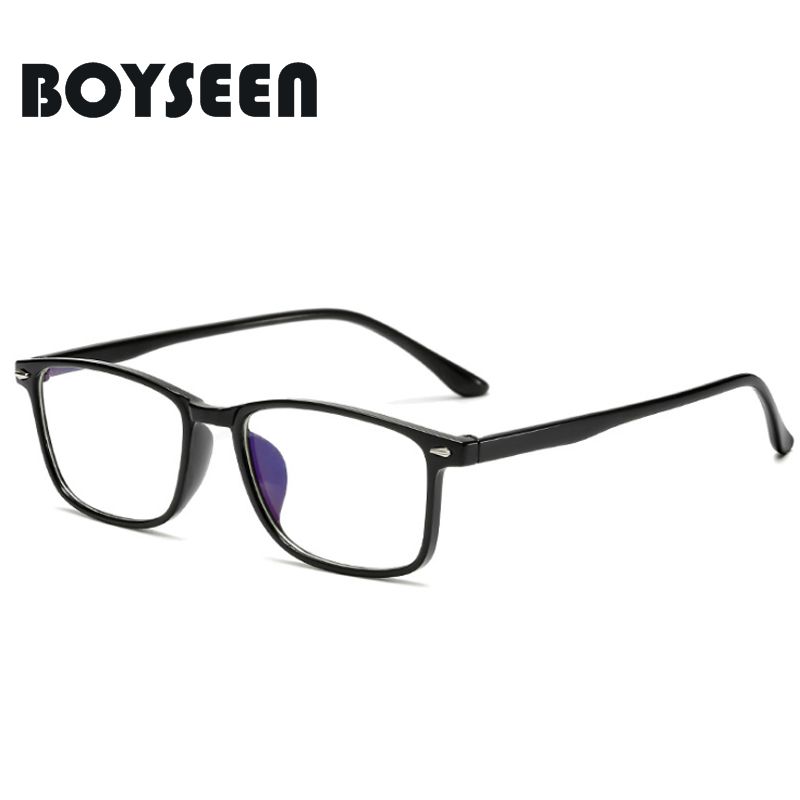BOYSEEN Blue Film Myopia Glasses 806