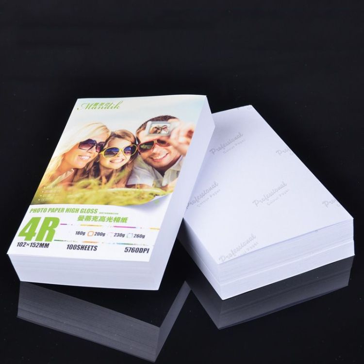 4R 6-inch Glossy Photo Paper 180gsm 500 Sheets