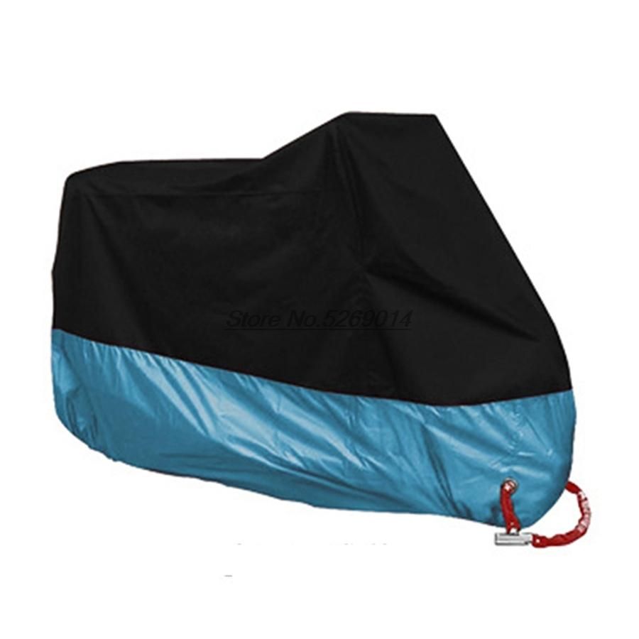 Sky Blue Motorcycle cover UV anti Rain for Rider Gy6 Efi Tent Motorcycle Yamaha Yz 125 2000 Valentino Rossi Moto Gp Majesty 400 Valentino