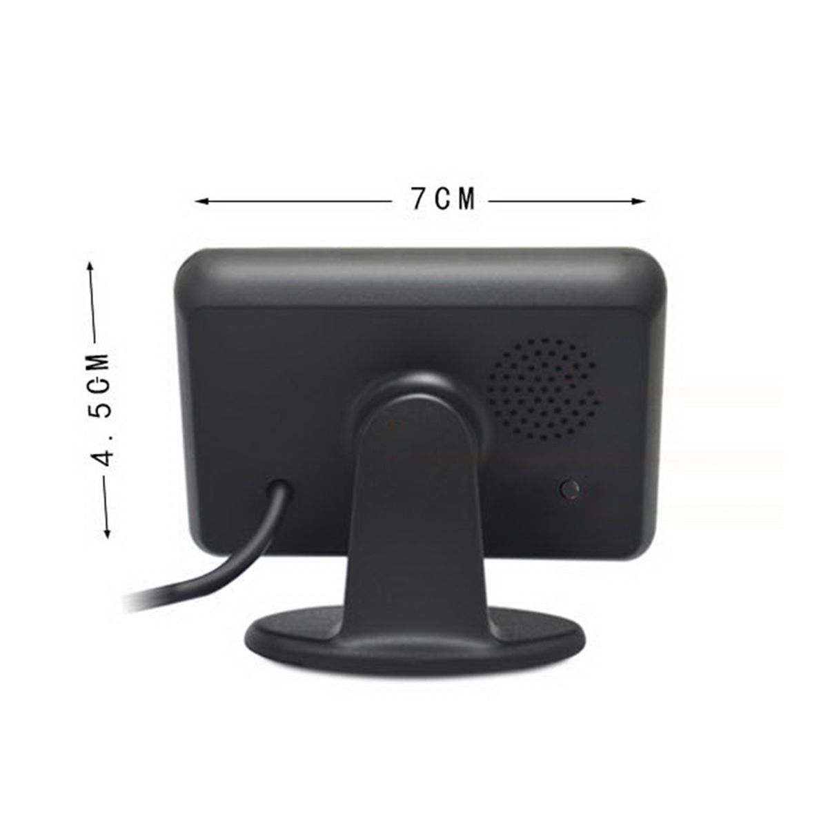 1 Set Car Reversing Radars High Sensitivity Black