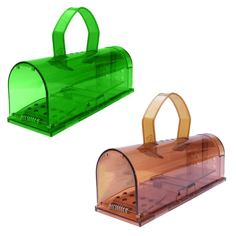 2pcs Humane Mouse Trap Reusable Mice Catch And Release (Gree
