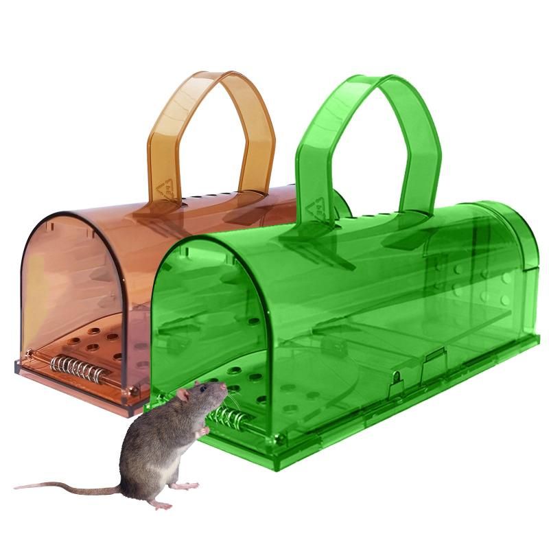 2pcs Humane Mouse Trap Reusable Mice Catch And Release (Gree