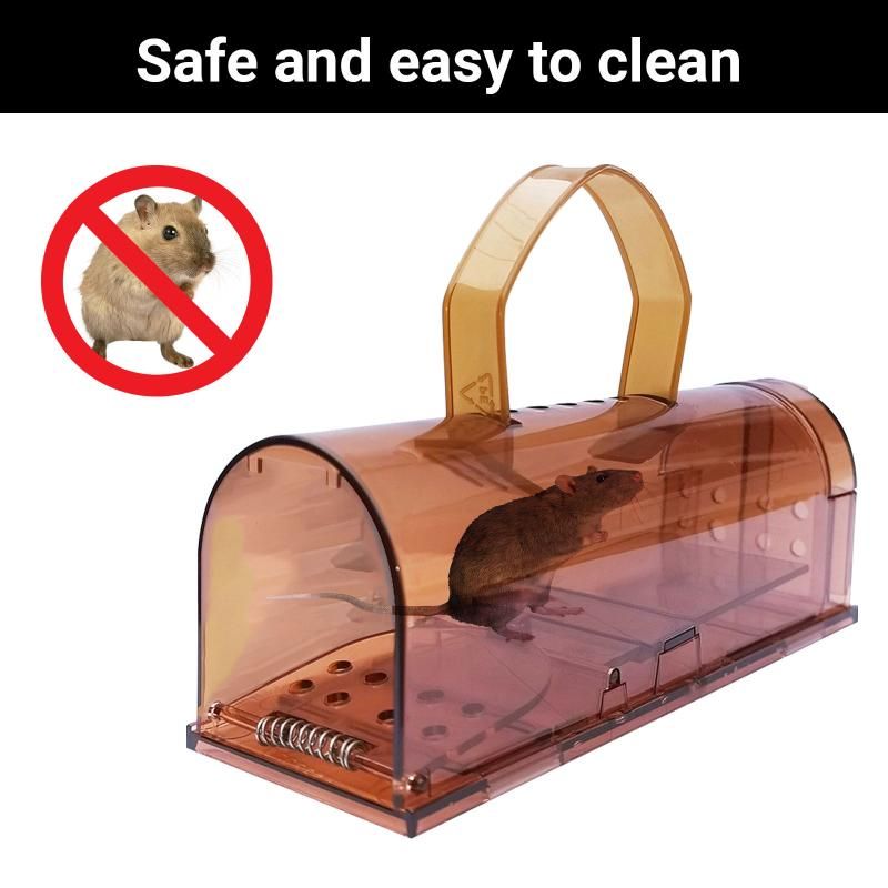 2pcs Humane Mouse Trap Reusable Mice Catch And Release (Gree
