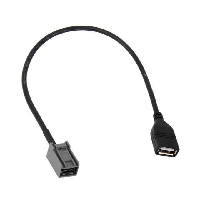 Car USB AUX MP3 Audio Input Cable For Honda SPIRIOR Accord  2009