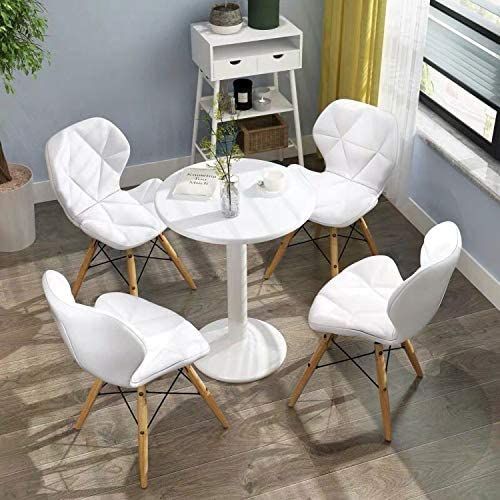 Modern Padded Leather Dining Chair -Set Of 2 (Delivery Within Lagos Only)