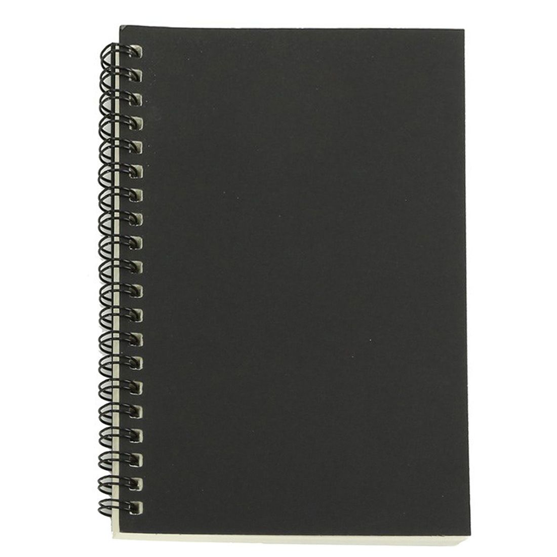 Retro Kraft Coil Sketch Sketchbooks Notebook（Black And