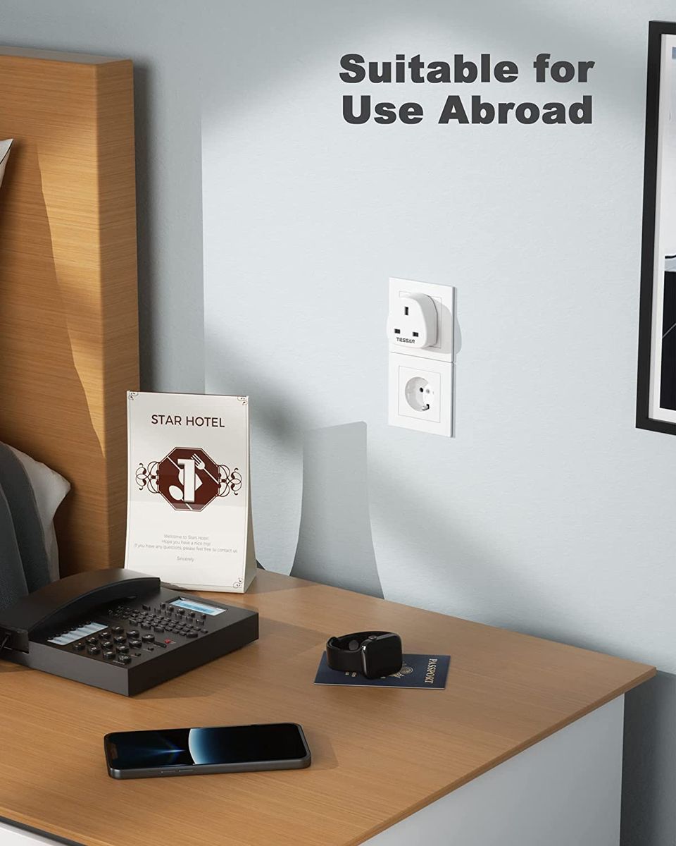 2 PCS NG To EU Plug Europe Travel Adapter With 2 USB Port
