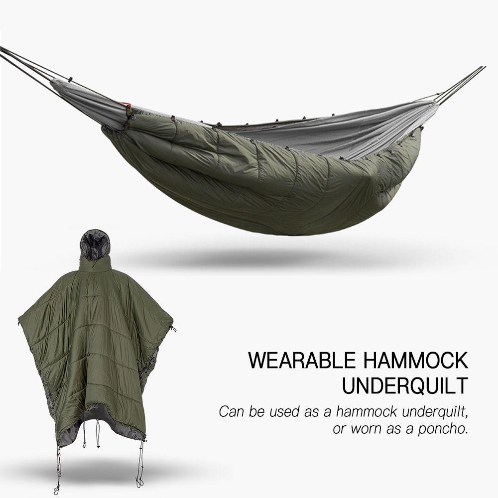 Multifunctional Hammock Underquilt Winter Warm Hammock Under