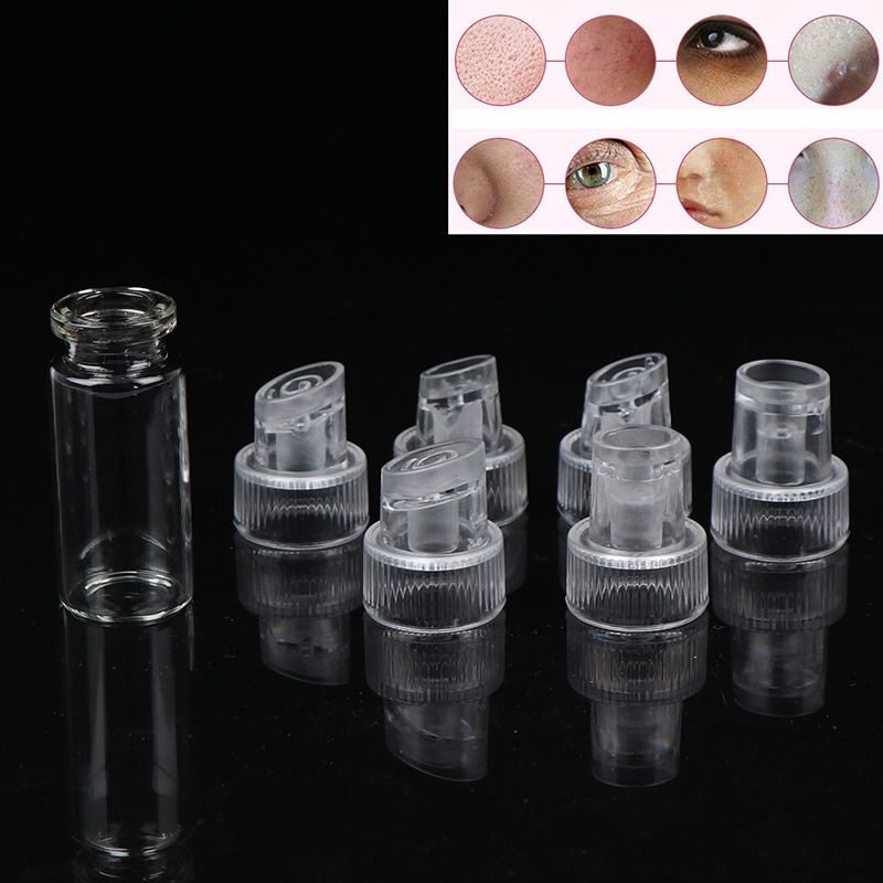 6PCS/Set Tips For Water Oxygen Jet Peel Hydra Beauty Skin Cleansing Hydro Dermabrasion Hydra Facial Machine Accessories