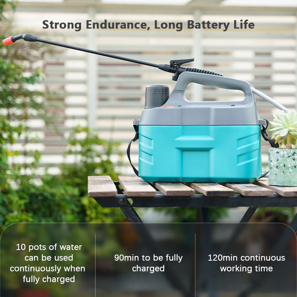5L Electric Sprayer Garden Sprayer Pump Sprayer With 2200mAh