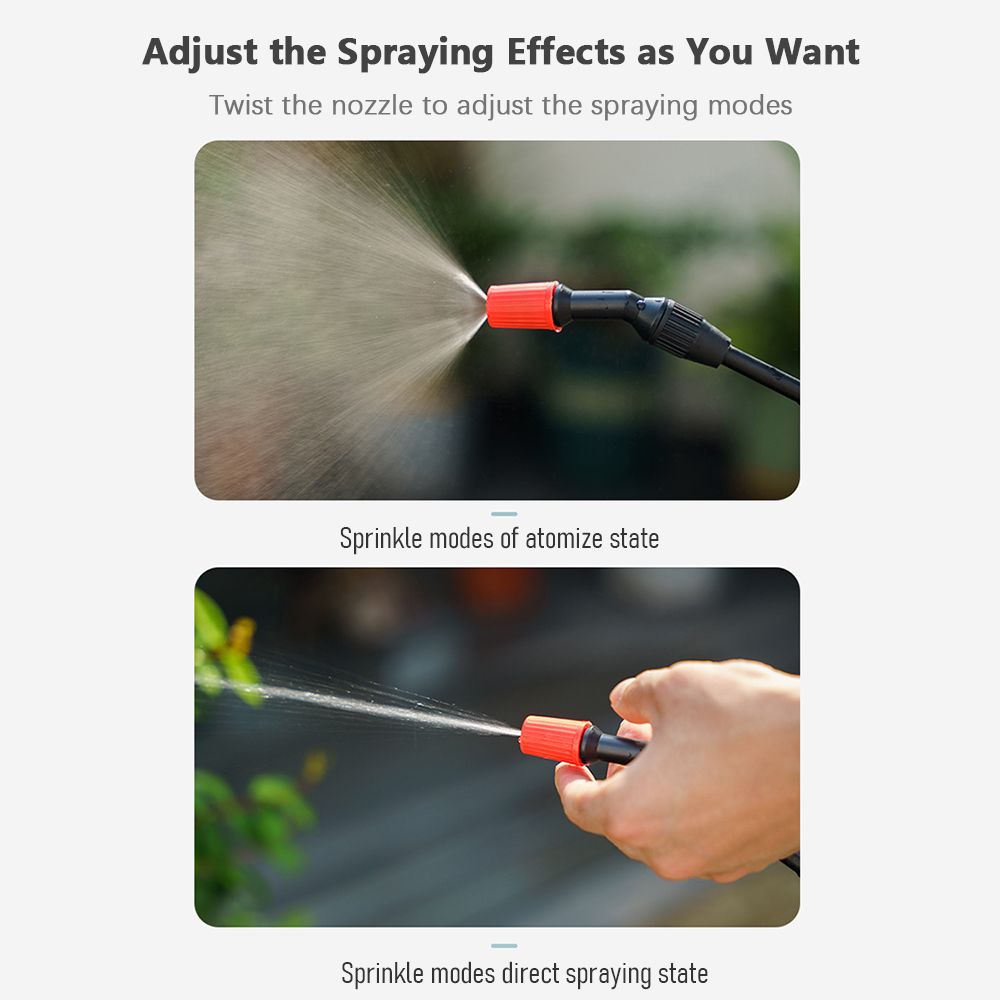 5L Electric Sprayer Garden Sprayer Pump Sprayer With 2200mAh