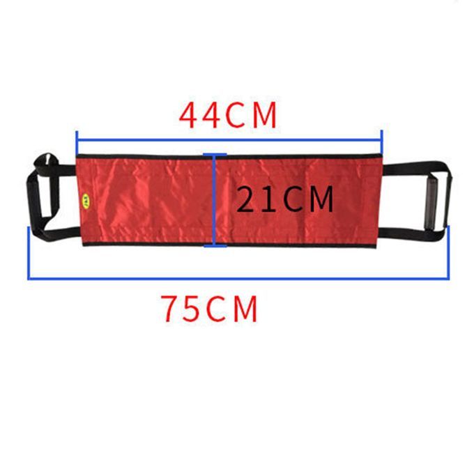 Patient Lift Sling Transfer Nursing Sling For Elderly Disabled Red S