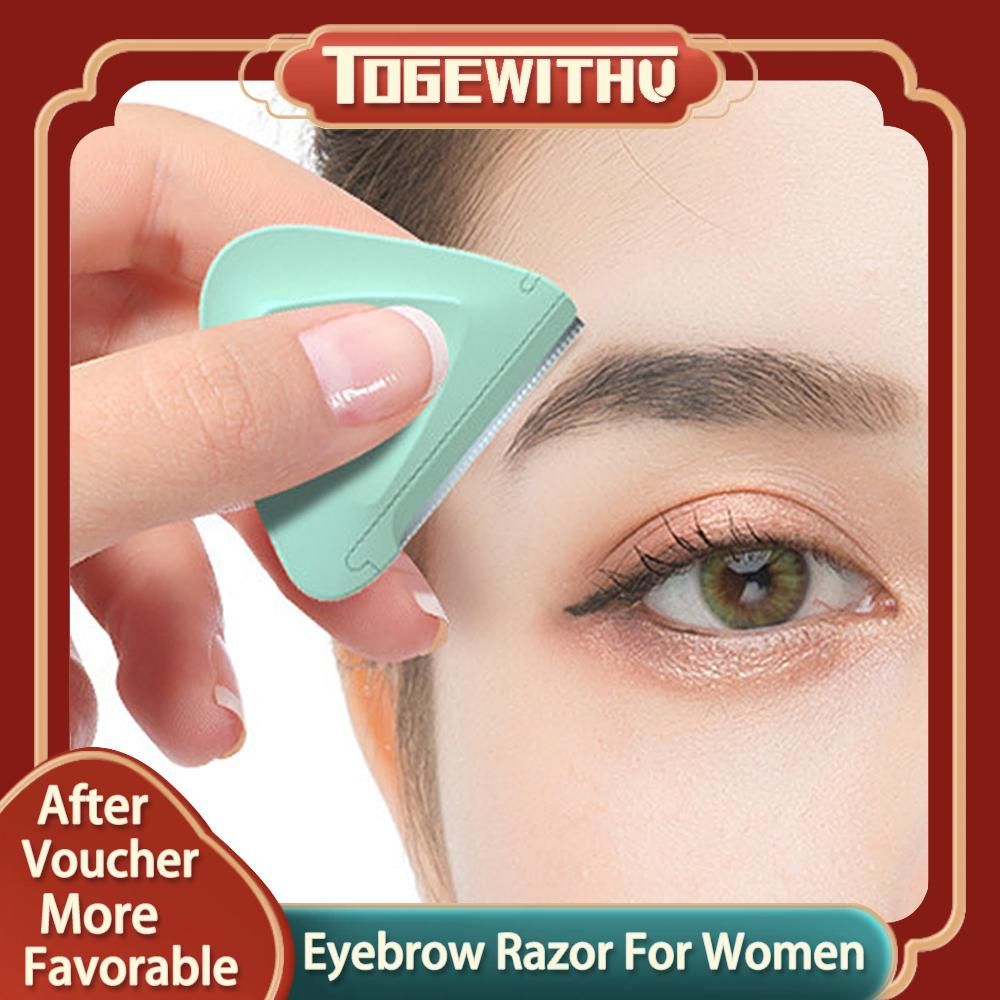 Eyebrow Trimmer with Protective Cover, Portable Shaving Tool for Facial Hair Removal for Women