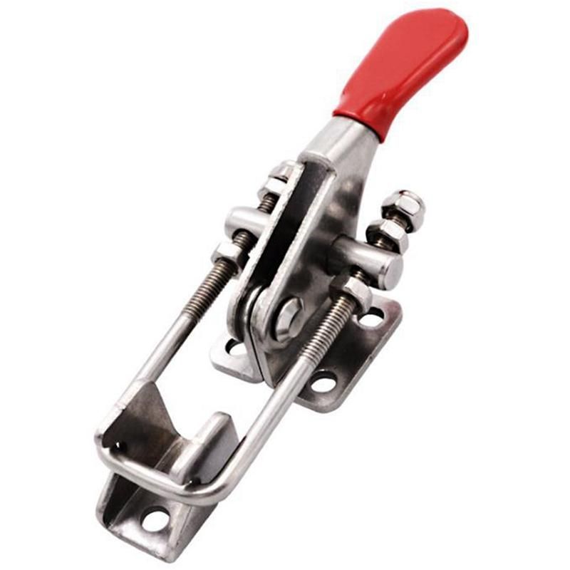 Industrial Hardware Stainless Steel Threaded Adjustment Buckle Mechanical Equipment Lock Box Buckle Hasp