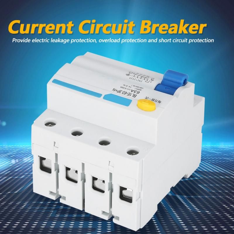 BL1E-63 3P+N 63A RCCB Residual Current Circuit Breaker 230V