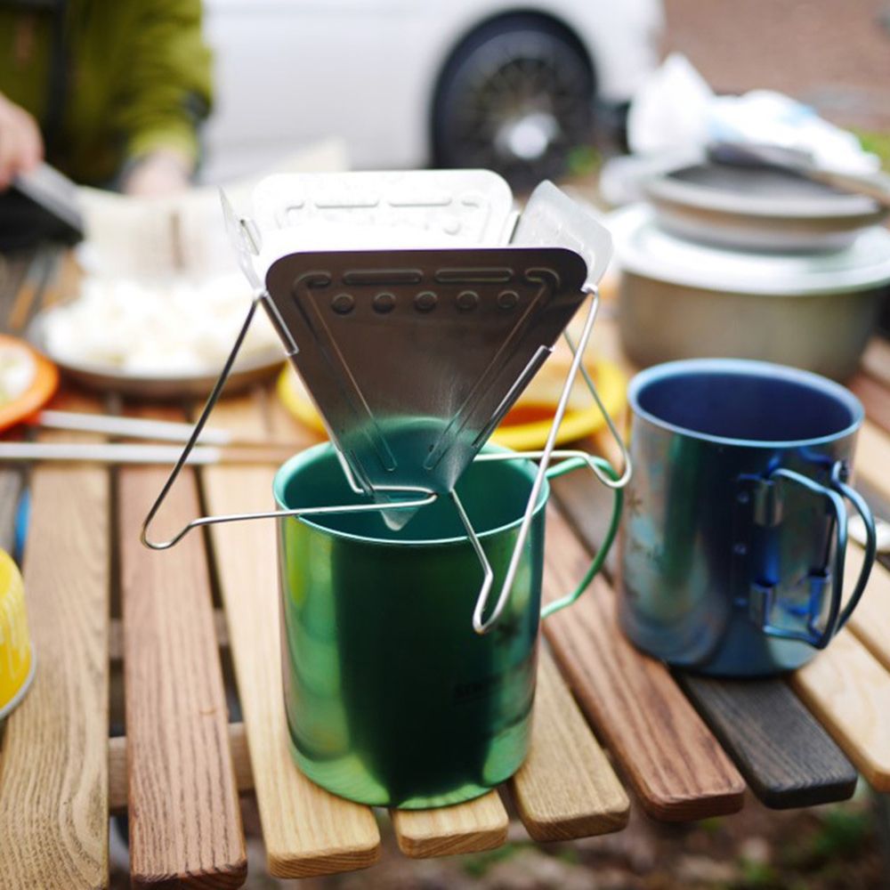Stainless Steel Coffee Dripper Holder Foldable Coffee Filter