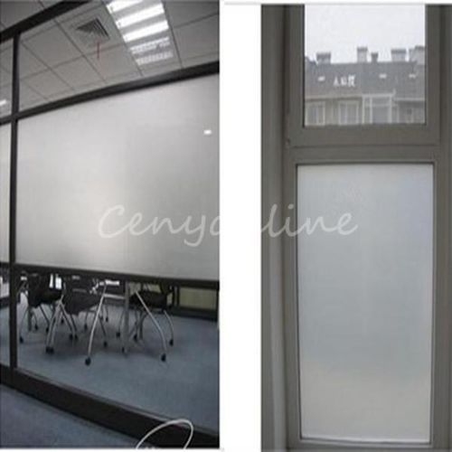 2pcs PVC A Frosted Privacy Frost Home Bedroom Bathroom Glass