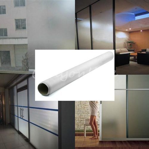 2pcs PVC A Frosted Privacy Frost Home Bedroom Bathroom Glass