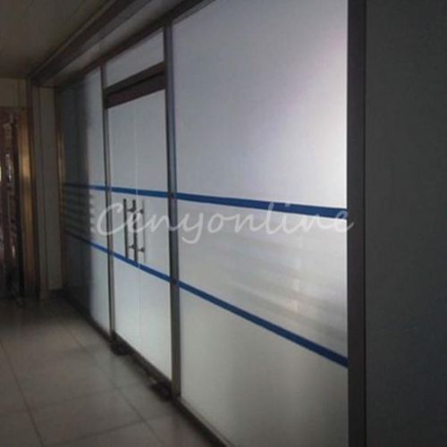 2pcs PVC A Frosted Privacy Frost Home Bedroom Bathroom Glass