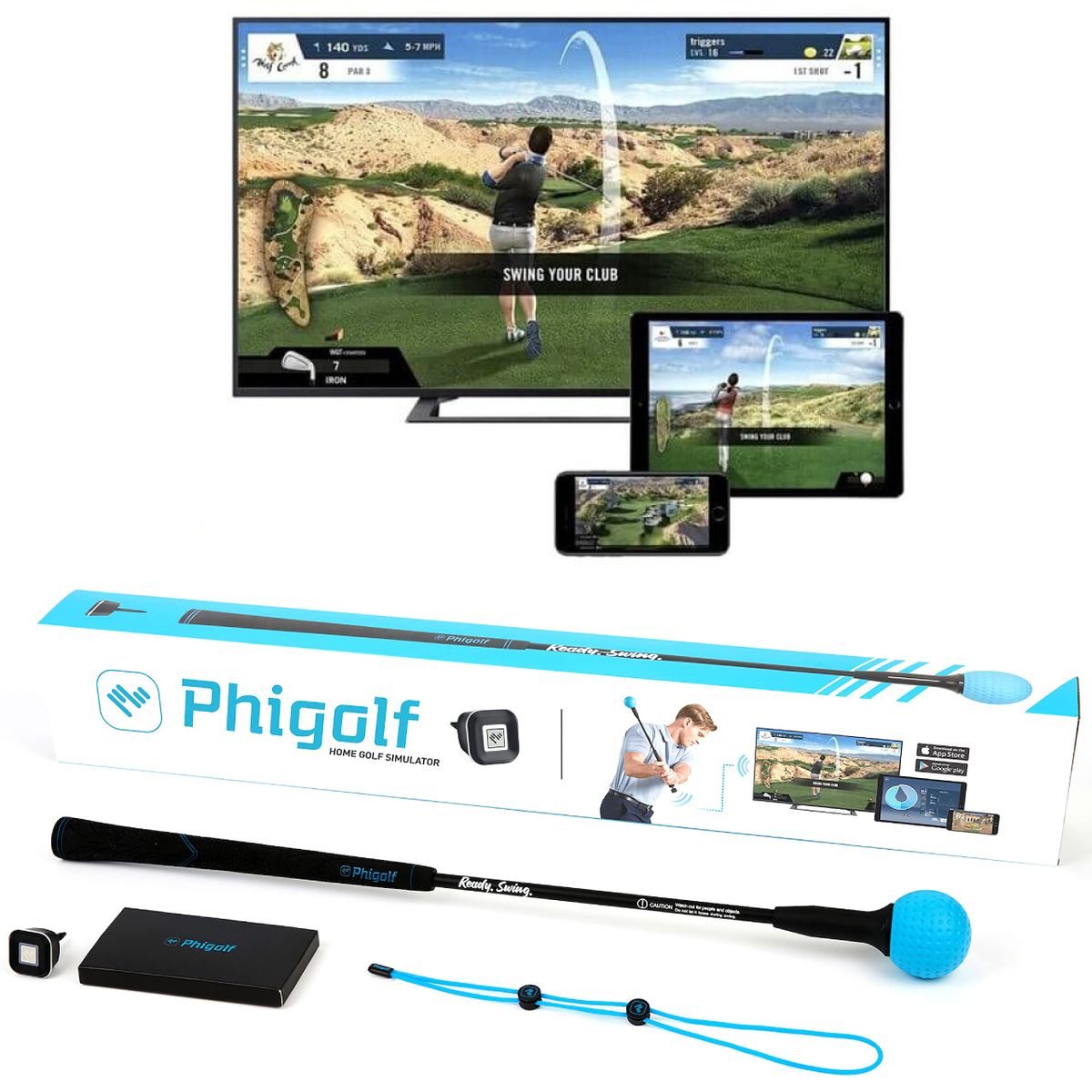Phigolf WGT Edition Mobile And Home Smart Golf Simulator