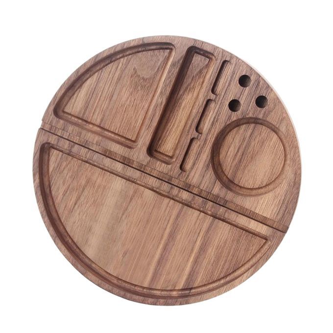 Compact Rolling Tray Roller Adjustable Smoking Accessories For Men