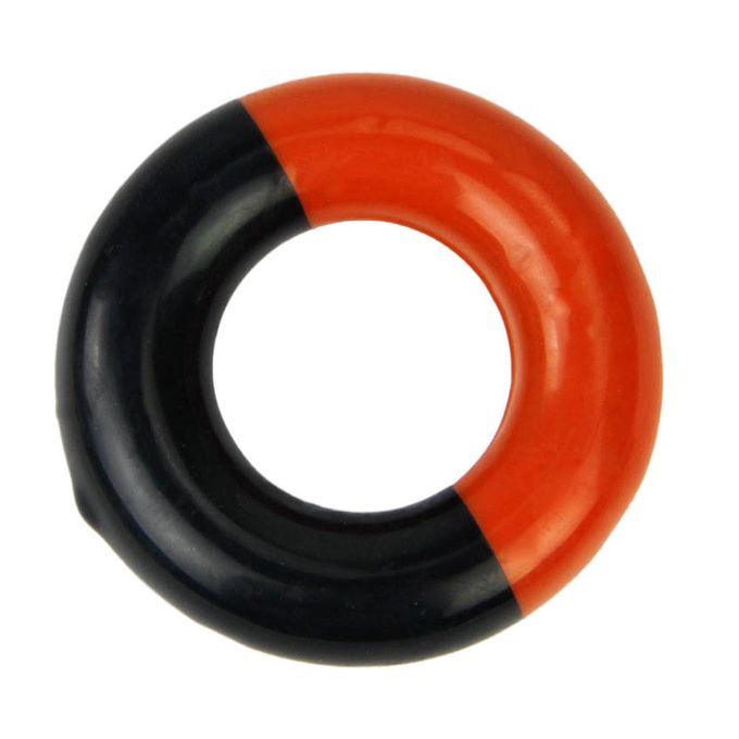 Golf  Warm Up Swing Weight Ring Practice Golf Rubber Orange Black