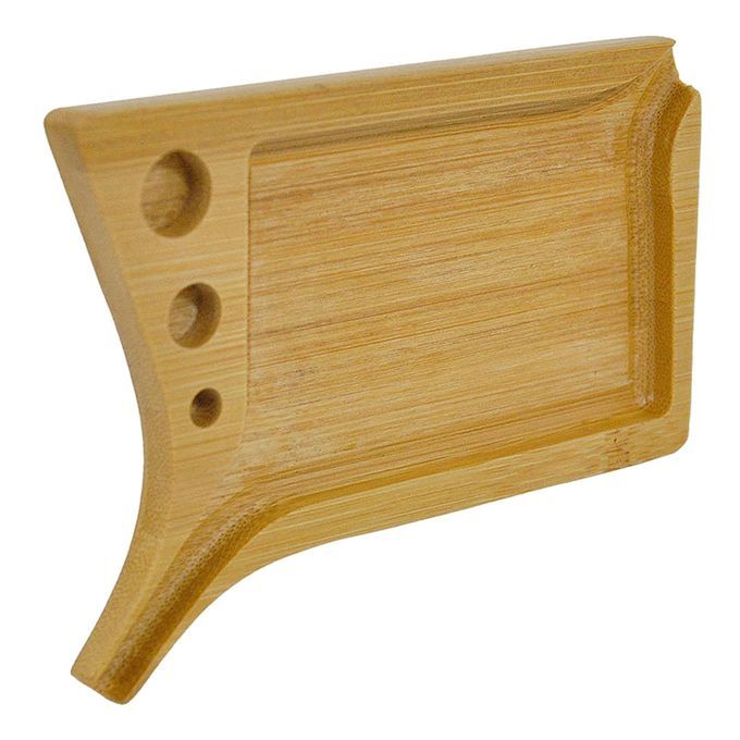 Bamboo Rolling Tray Tobacco Grinding Tray Handcrafted Durable For Mens