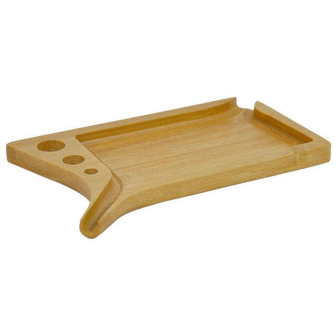Bamboo Rolling Tray Tobacco Grinding Tray Handcrafted Durable For Mens